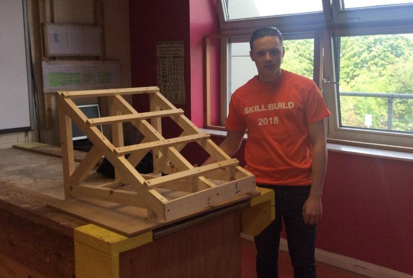 New Entrant Carpentry - 2nd Place - Marshall Herne